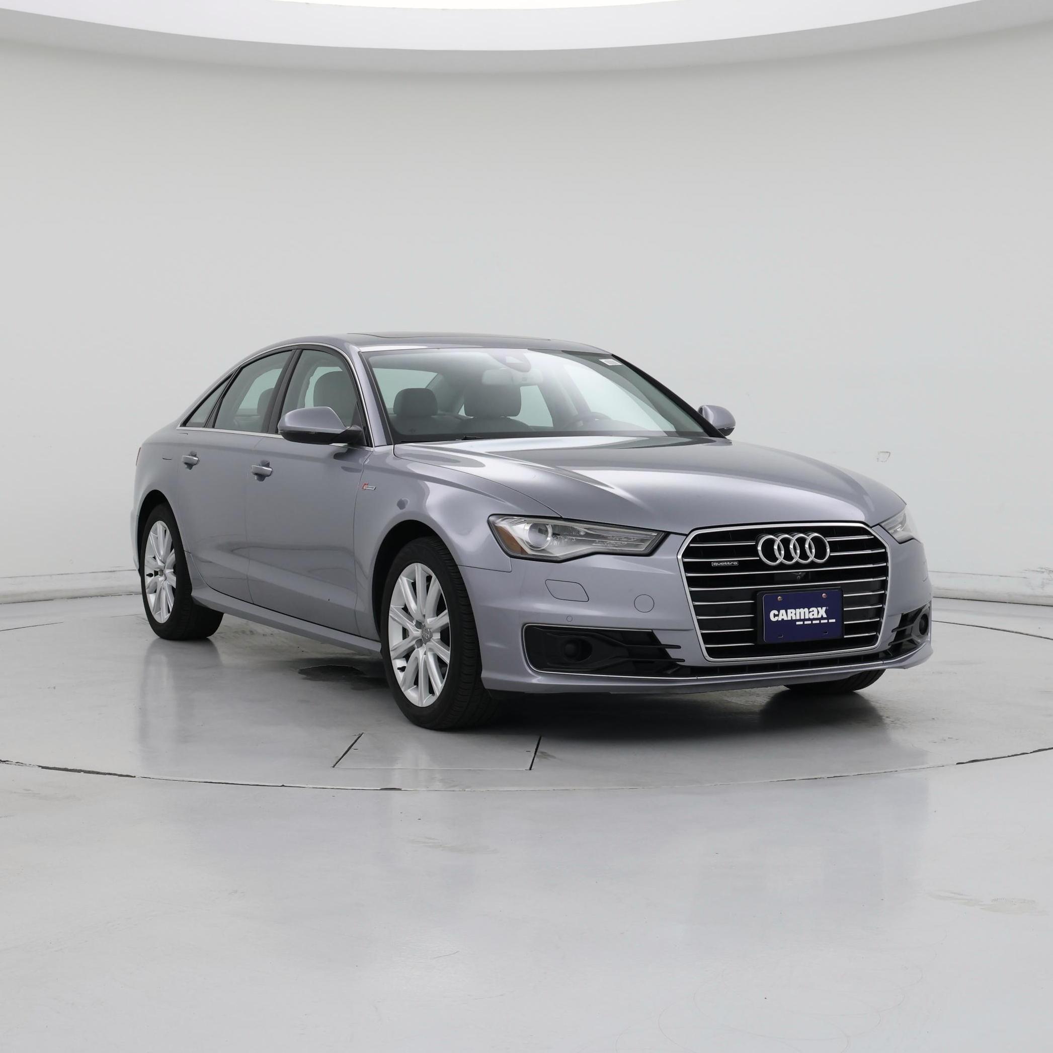 Silver 2016 Audi A6 3.0T quattro Premium Plus Sedan AWD Sedan All-Wheel Drive Automatic
