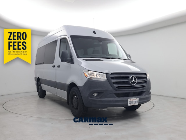 Gray 2022 Mercedes-Benz Sprinter 2500 144 V6 Passenger Van RWD Van 4X2 Automatic