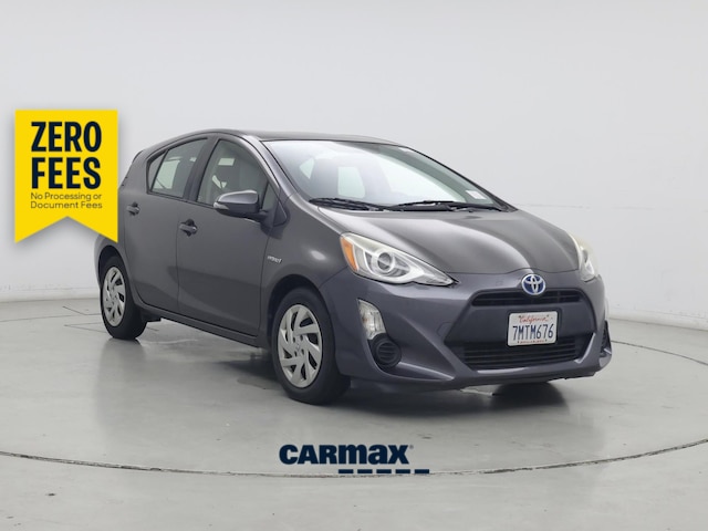 Gray 2015 Toyota Prius c Hatchback Front-Wheel Drive Automatic