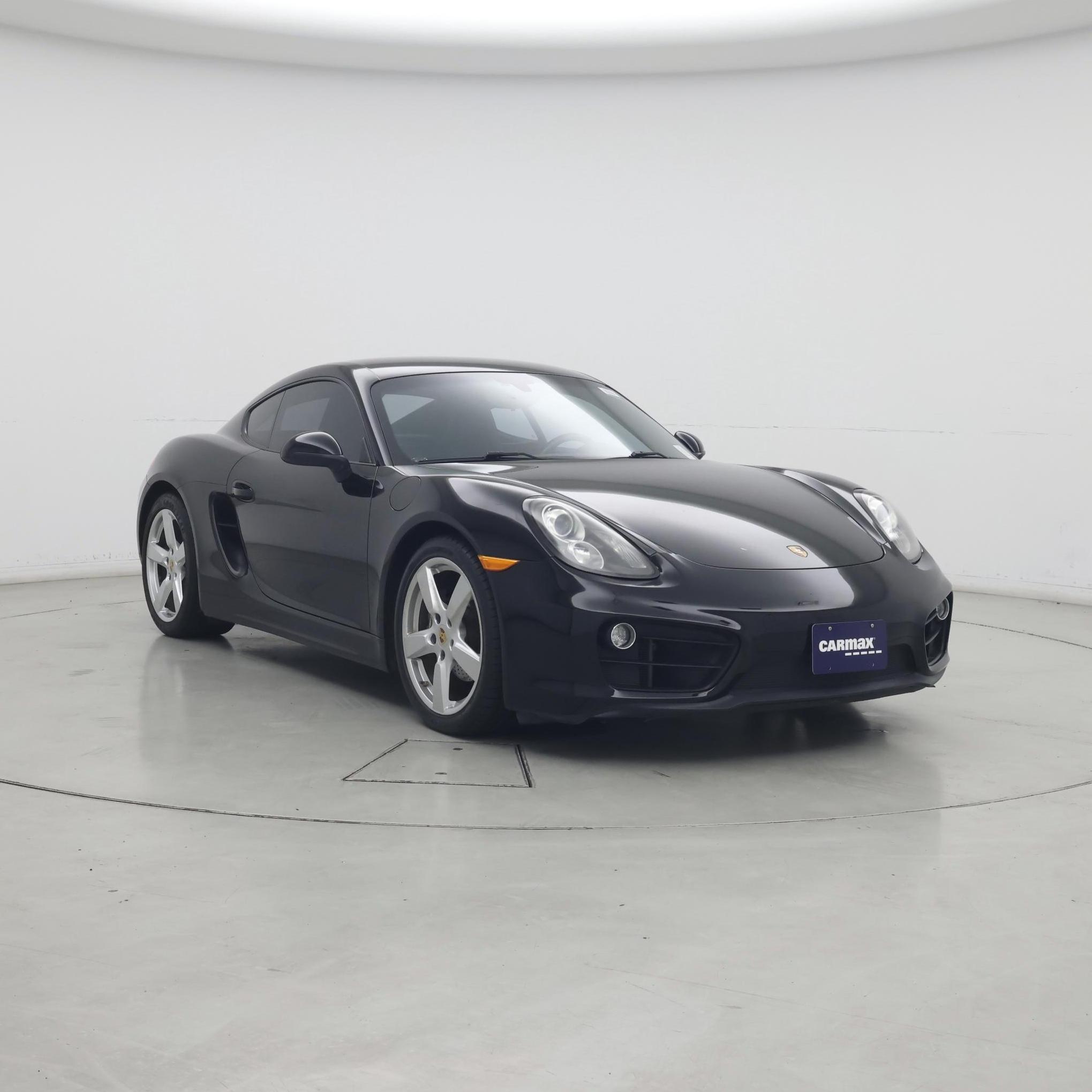 Black 2015 Porsche Cayman Coupe Rear-Wheel Drive Automatic