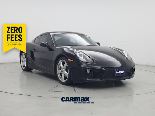 Black 2015 Porsche Cayman Coupe Rear-Wheel Drive Automatic
