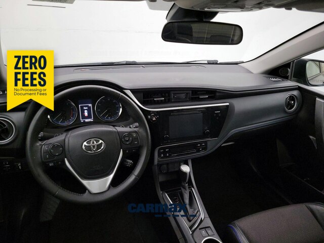 Blue 2017 Toyota Corolla Sedan Front-Wheel Drive Automatic