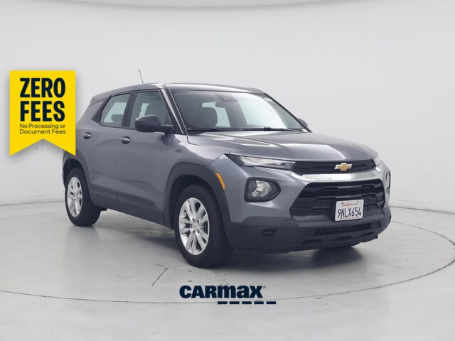 Silver 2021 Chevrolet Trailblazer SUV / Crossover Front-Wheel Drive Automatic
