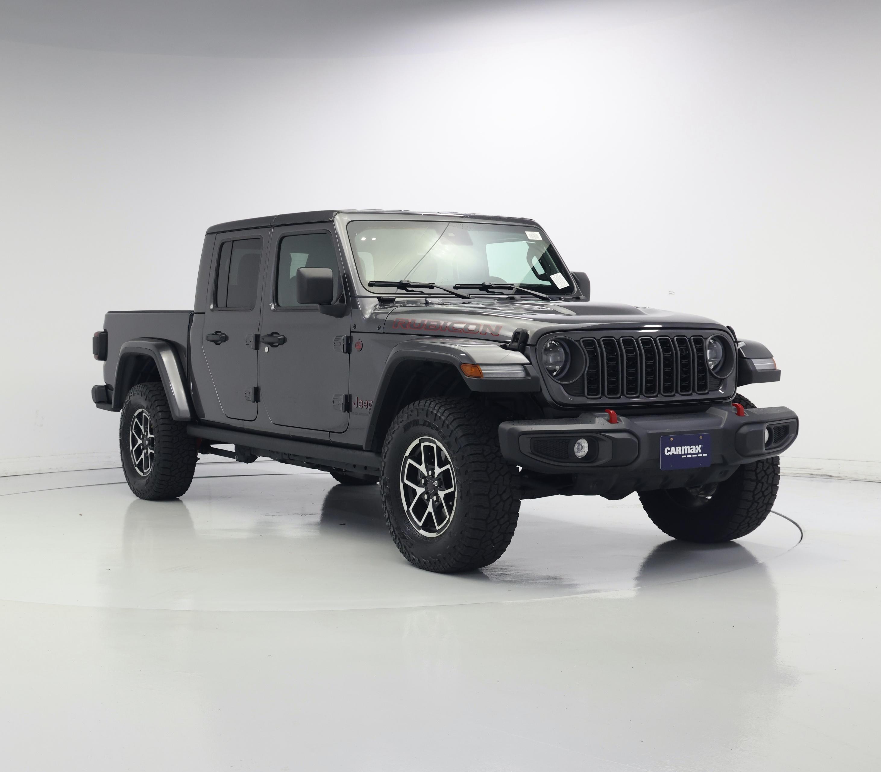 Gray 2025 Jeep Gladiator Pickup Truck Four-Wheel Drive Automatic