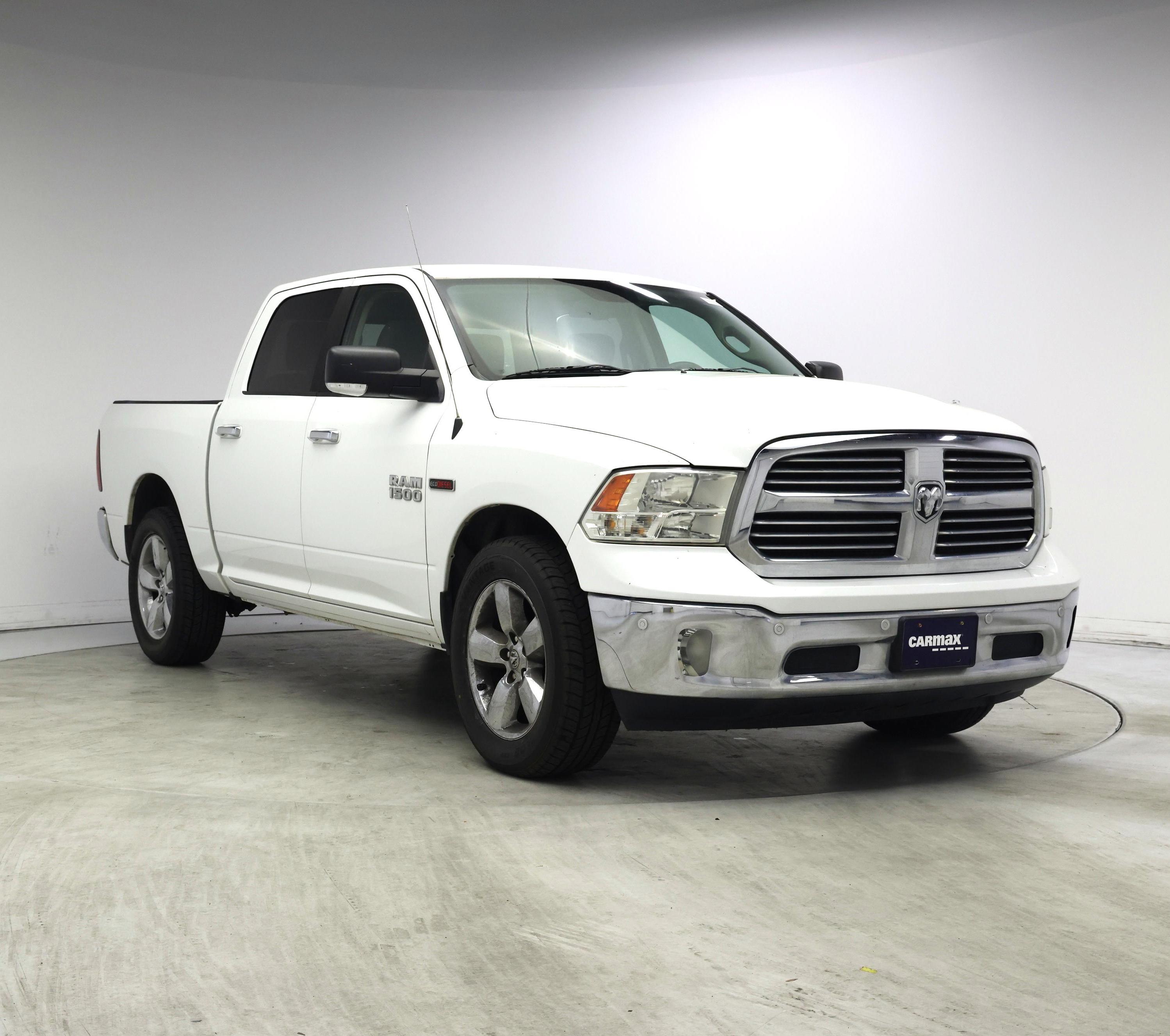 White 2015 RAM 1500 Pickup Truck  Automatic