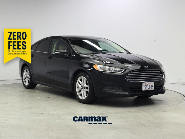 Black 2014 Ford Fusion SE Sedan Front-Wheel Drive Automatic