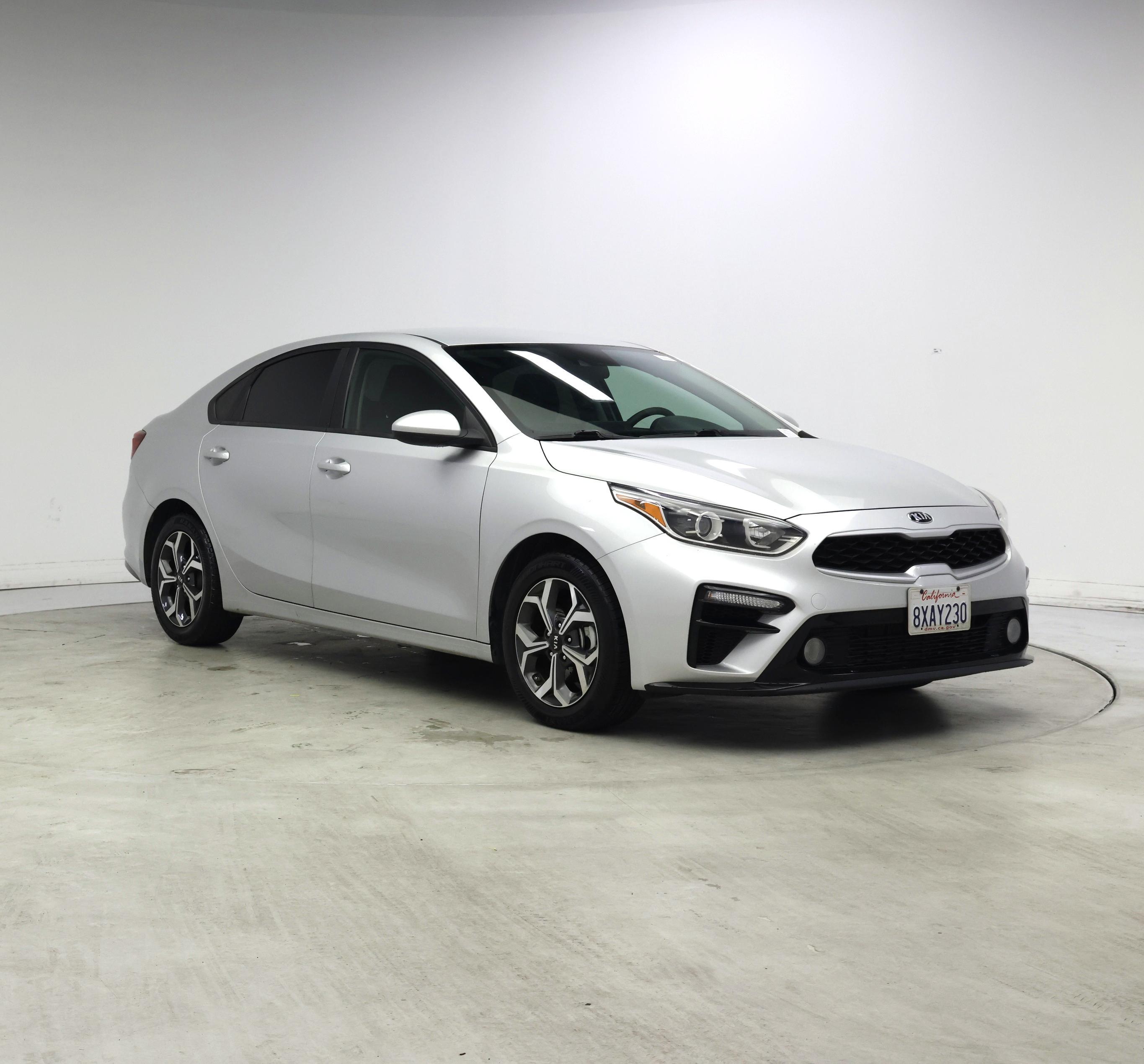 Silver 2021 Kia Forte Sedan Front-Wheel Drive Automatic