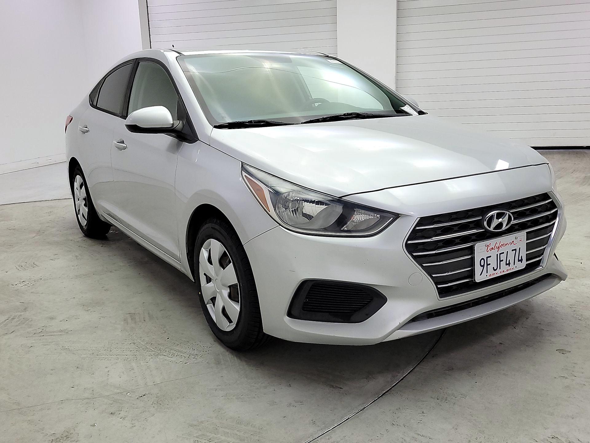 Silver 2020 Hyundai Accent Sedan Front-Wheel Drive Automatic