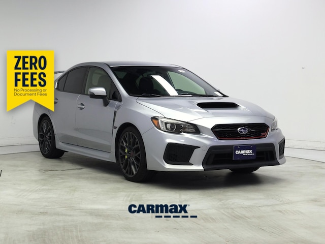 Silver 2018 Subaru WRX STI Sedan All-Wheel Drive Manual