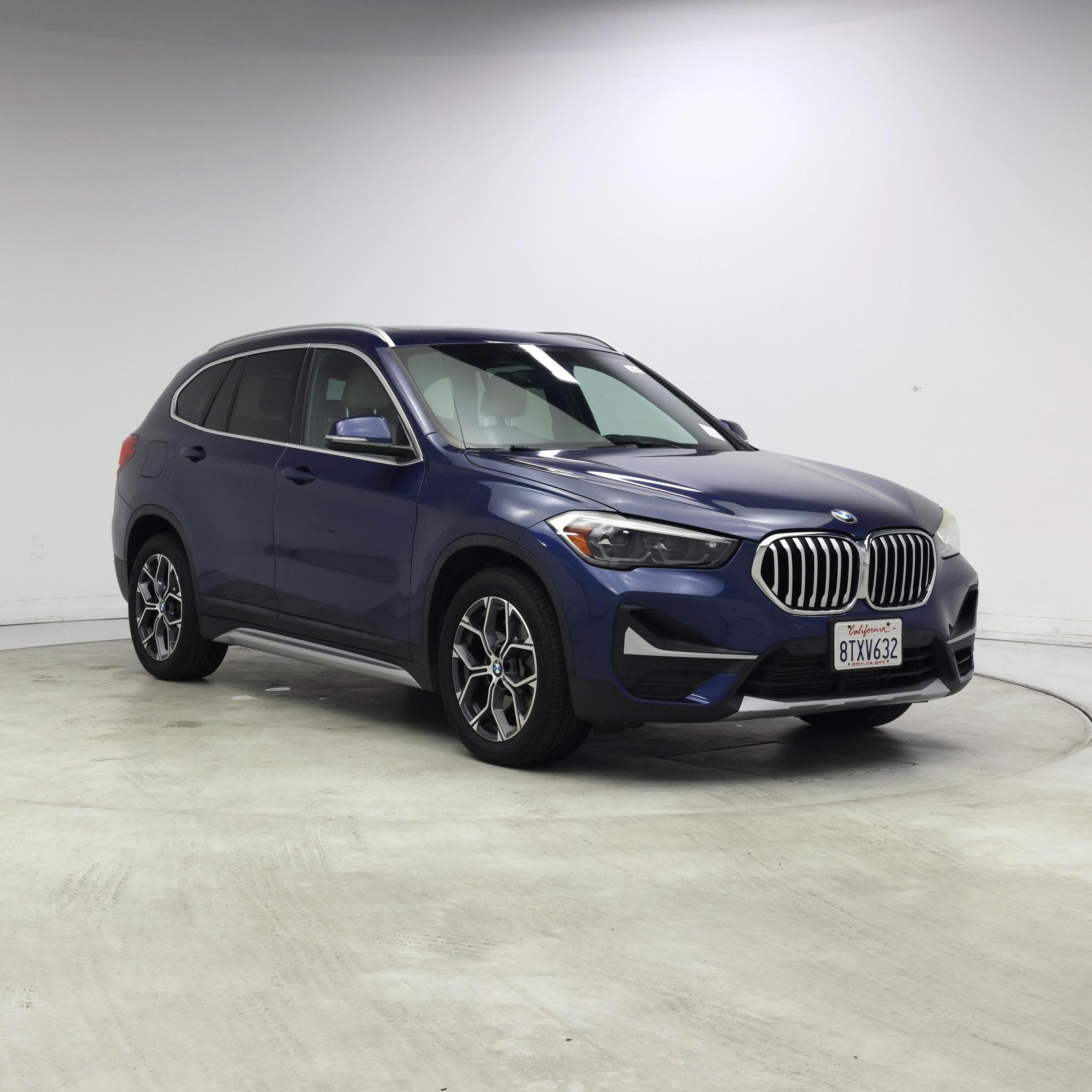 Blue 2021 BMW X1 sDrive28i FWD SUV / Crossover Front-Wheel Drive Automatic