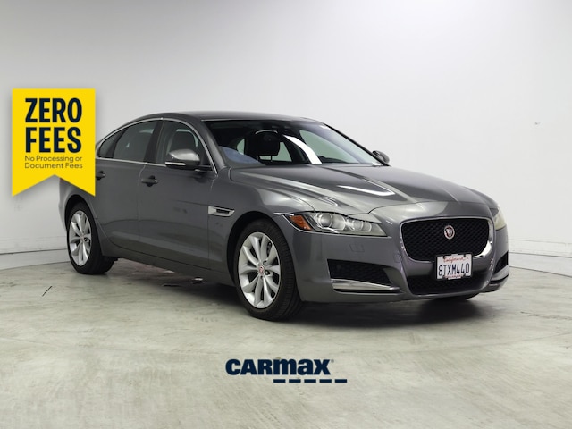 Gray 2017 Jaguar XF Sedan Rear-Wheel Drive Automatic