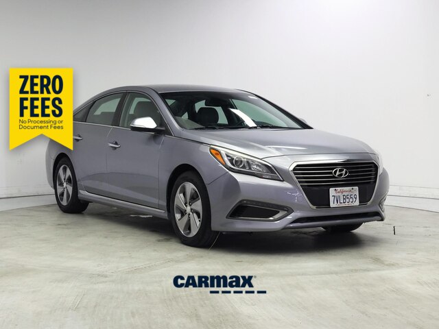 Silver 2017 Hyundai Sonata Plug-In Hybrid Sedan Front-Wheel Drive Automatic