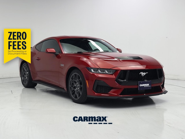 Red 2024 Ford Mustang Coupe Rear-Wheel Drive Automatic