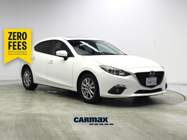 White 2016 Mazda MAZDA3 Sedan Front-Wheel Drive Automatic