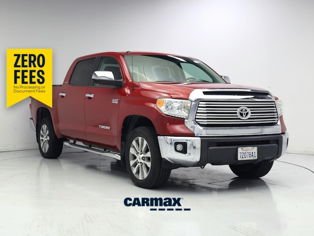 Red 2017 Toyota Tundra Pickup Truck 4X2 Automatic