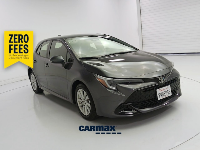 Gray 2023 Toyota Corolla Hatchback Hatchback Front-Wheel Drive Automatic