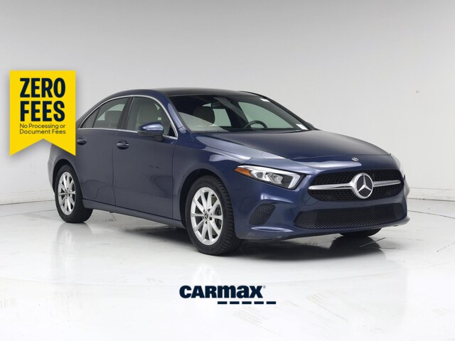 Blue 2019 Mercedes-Benz A-Class Sedan All-Wheel Drive Automatic