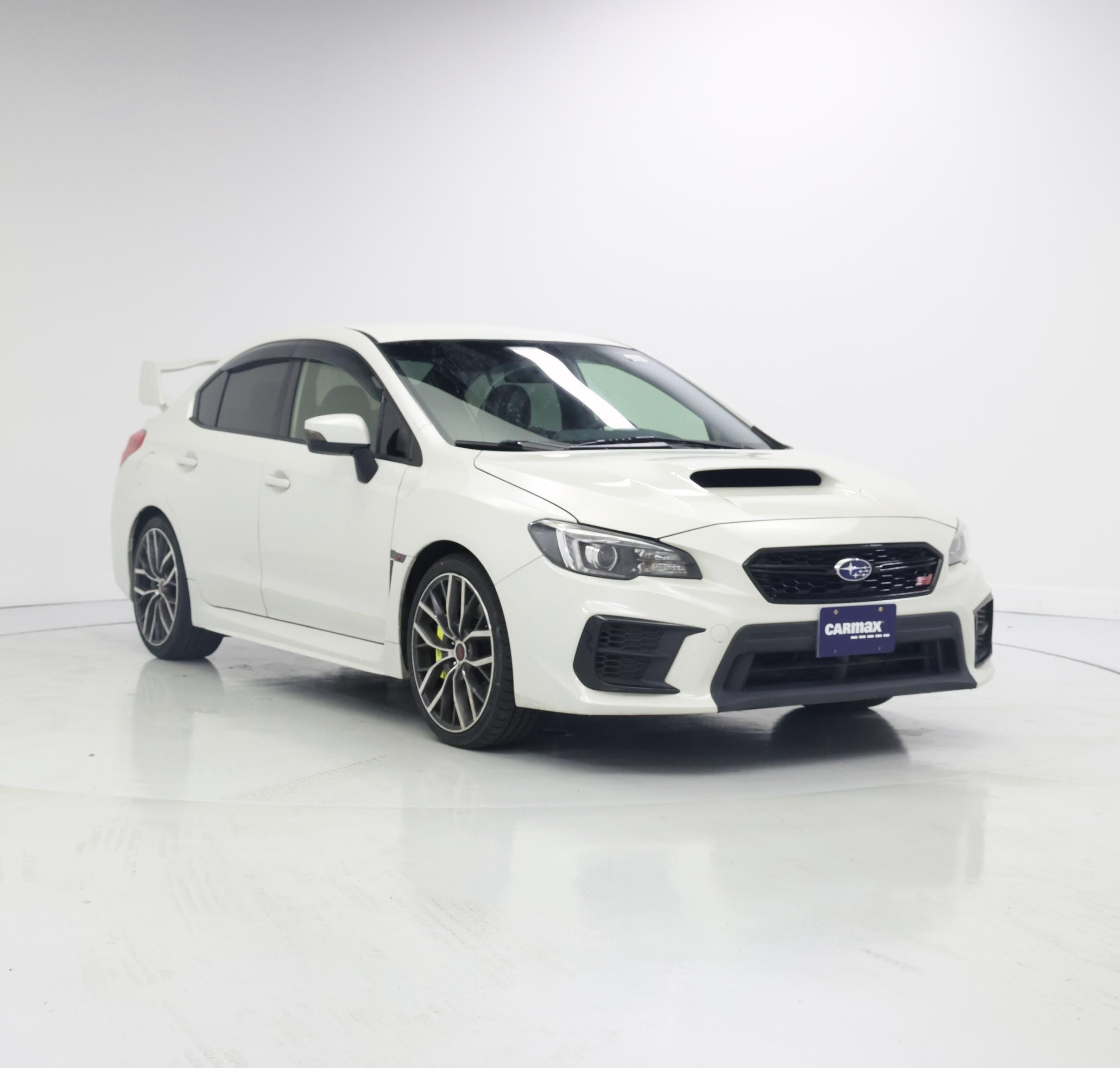White 2020 Subaru WRX STI Sedan All-Wheel Drive Manual