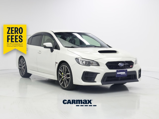 White 2020 Subaru WRX STI Sedan All-Wheel Drive Manual