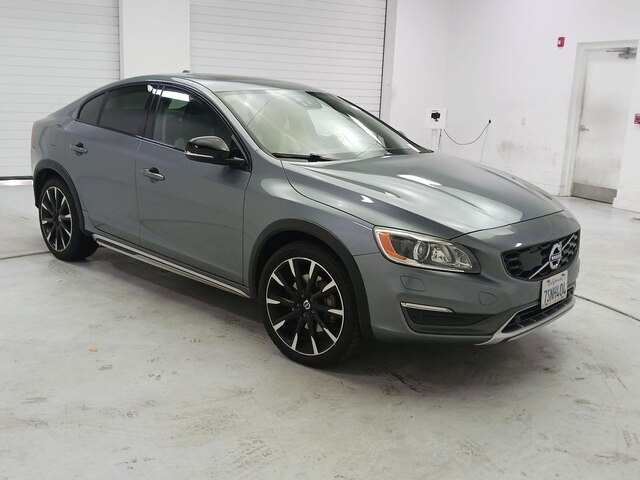 Gray 2016 Volvo S60 Cross Country Platinum Sedan All-Wheel Drive Automatic