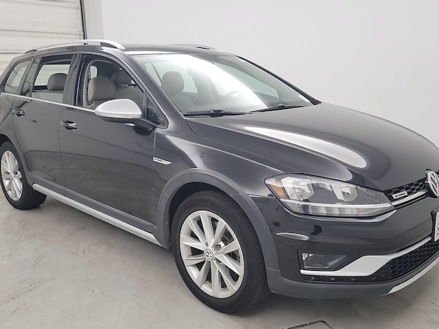 Black 2018 Volkswagen Golf Alltrack SE 4Motion AWD Wagon All-Wheel Drive Automatic