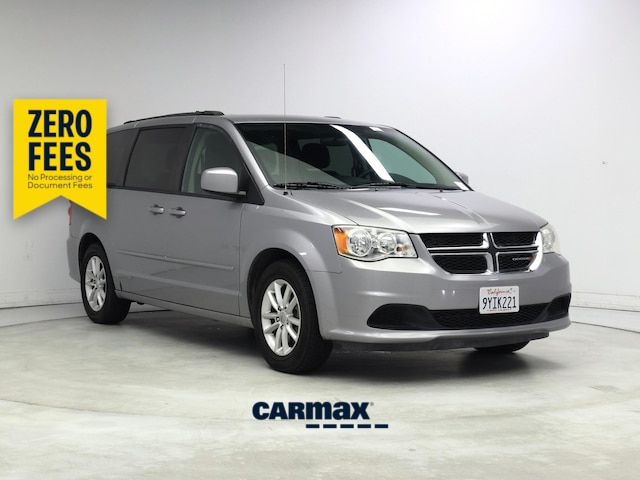 Silver 2016 Dodge Grand Caravan SXT FWD Minivan Front-Wheel Drive Automatic