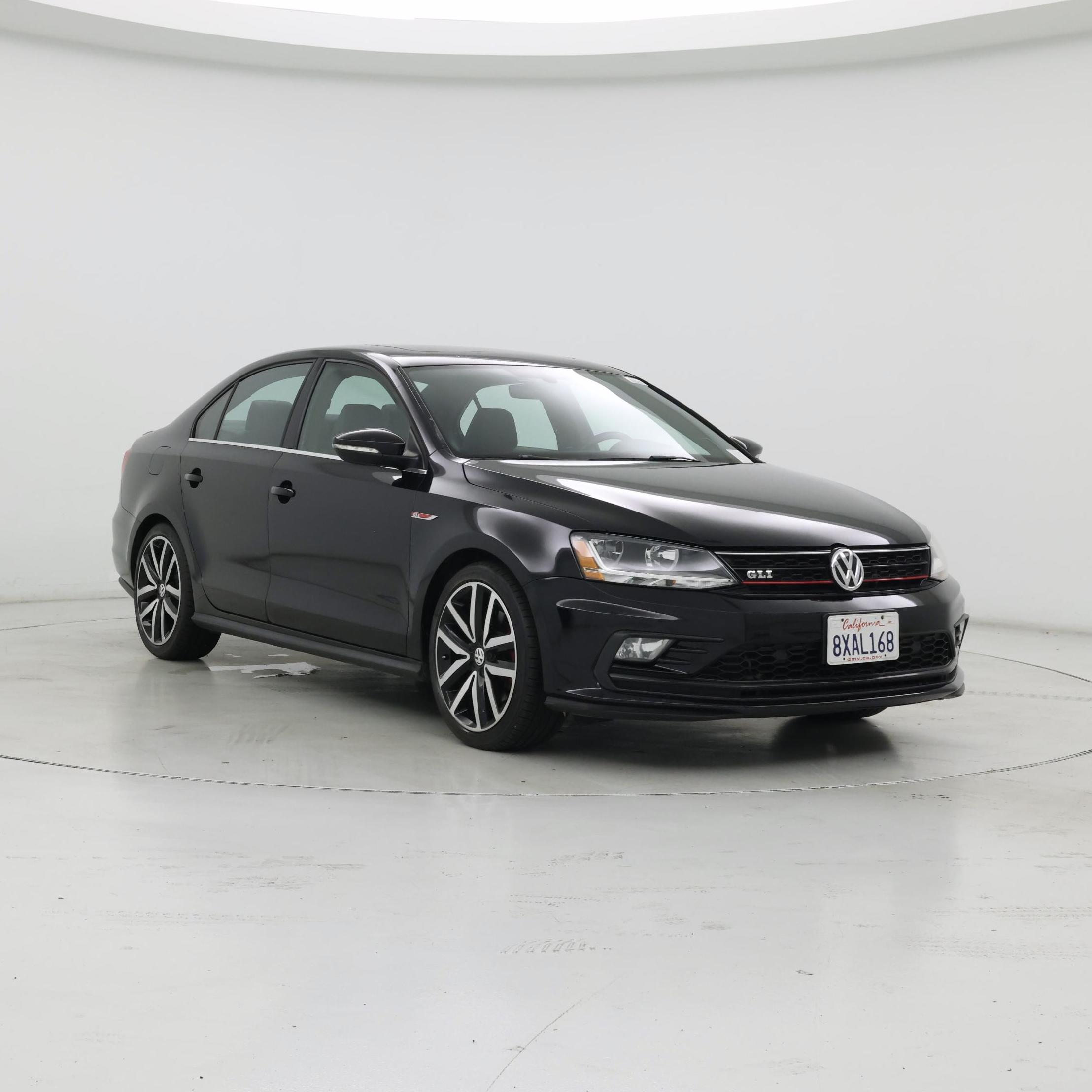 Black 2018 Volkswagen Jetta GLI Sedan Front-Wheel Drive Automatic