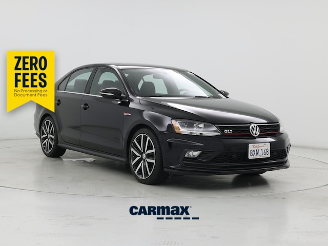 Black 2018 Volkswagen Jetta GLI Sedan Front-Wheel Drive Automatic