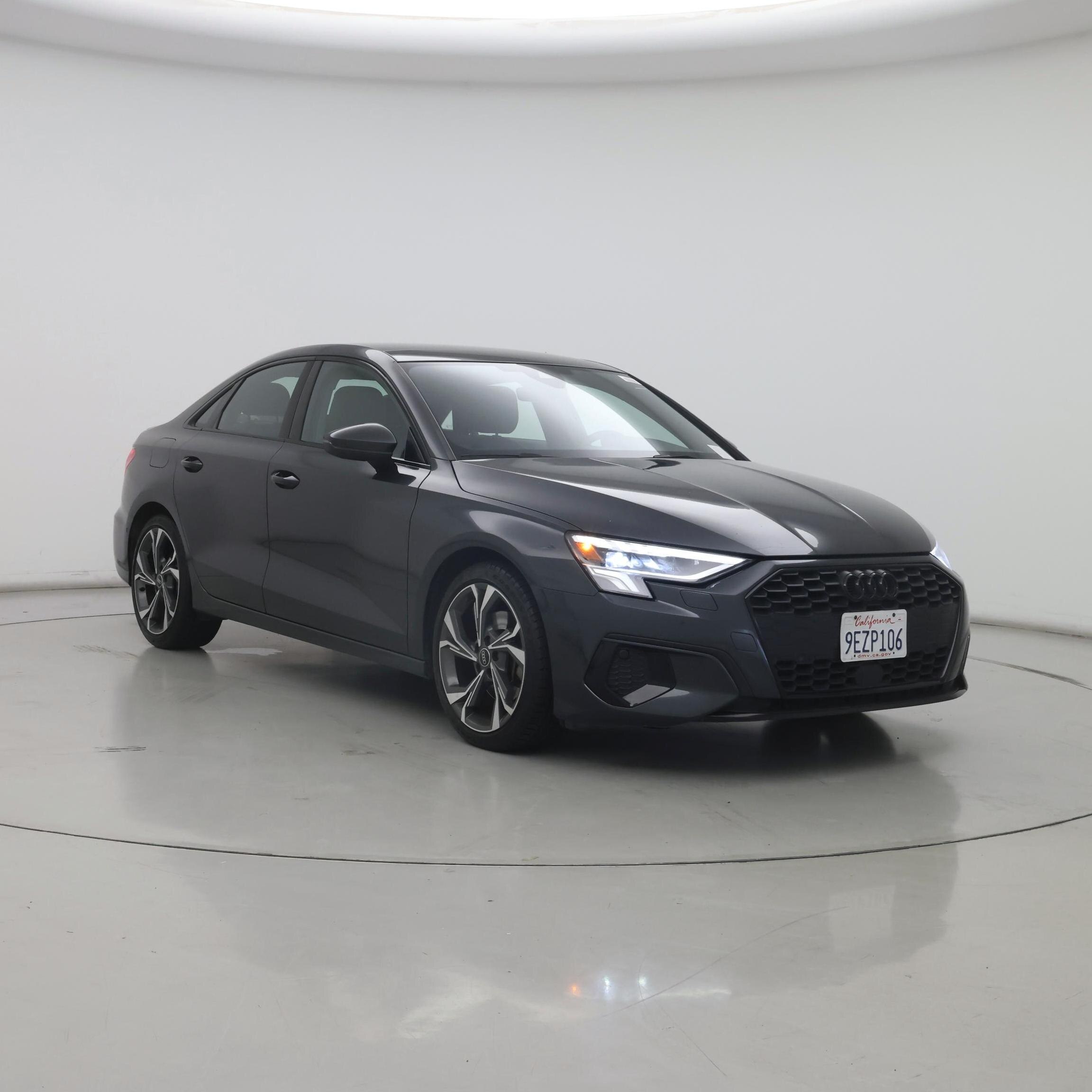 Gray 2023 Audi A3 Sedan Front-Wheel Drive Automatic