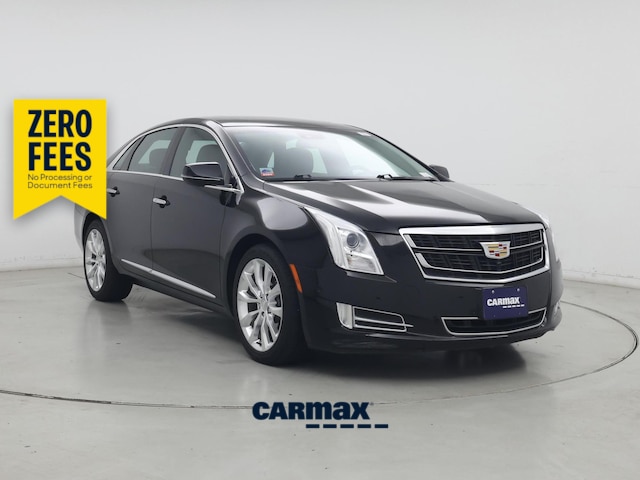 Black 2016 Cadillac XTS Luxury FWD Sedan Front-Wheel Drive Automatic