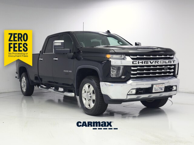 Black 2020 Chevrolet Silverado 3500HD Pickup Truck Four-Wheel Drive Automatic