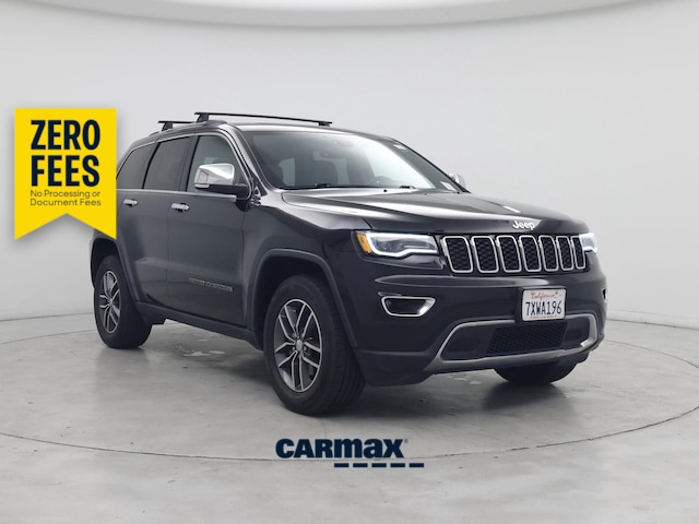 Black 2017 Jeep Grand Cherokee Limited SUV / Crossover 4X2 Automatic