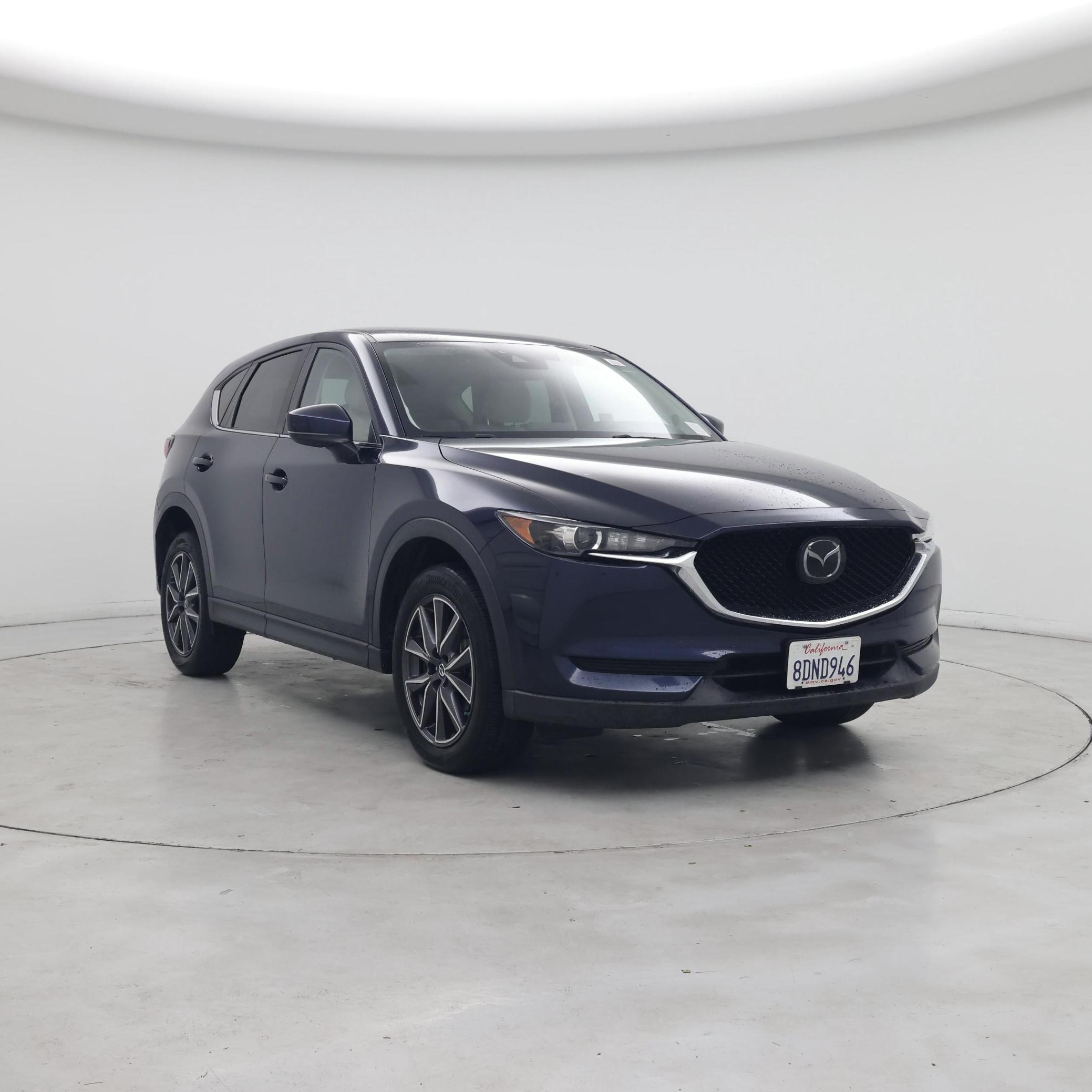 Blue 2018 Mazda CX-5 SUV / Crossover Front-Wheel Drive Automatic