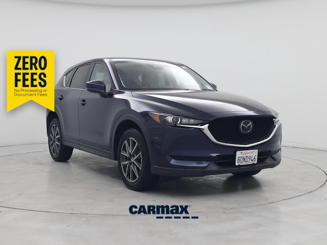 Blue 2018 Mazda CX-5 SUV / Crossover Front-Wheel Drive Automatic