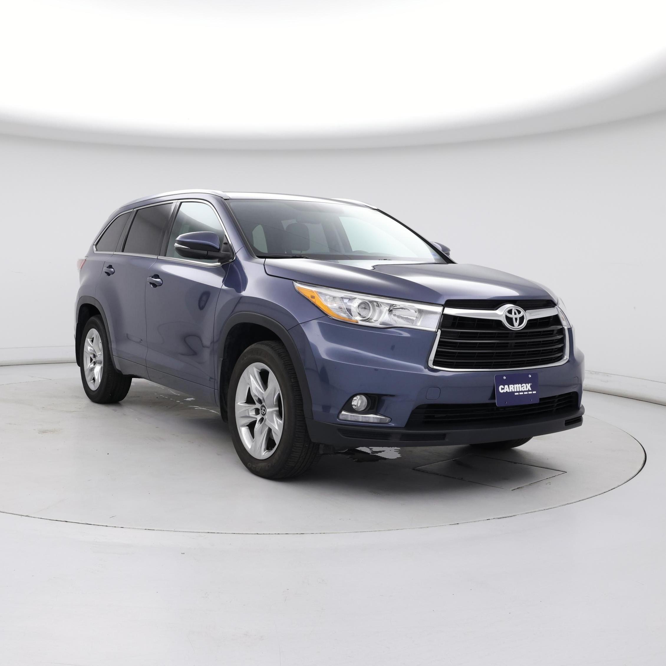 Blue 2016 Toyota Highlander SUV / Crossover All-Wheel Drive Automatic
