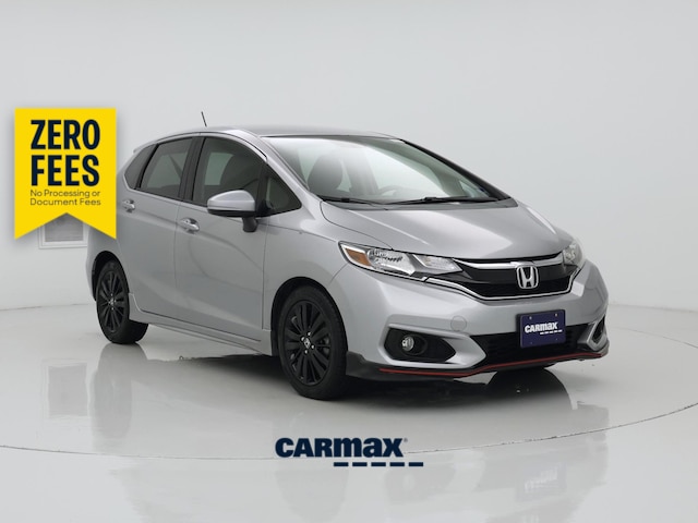 Silver 2018 Honda Fit Sport Hatchback Front-Wheel Drive Automatic