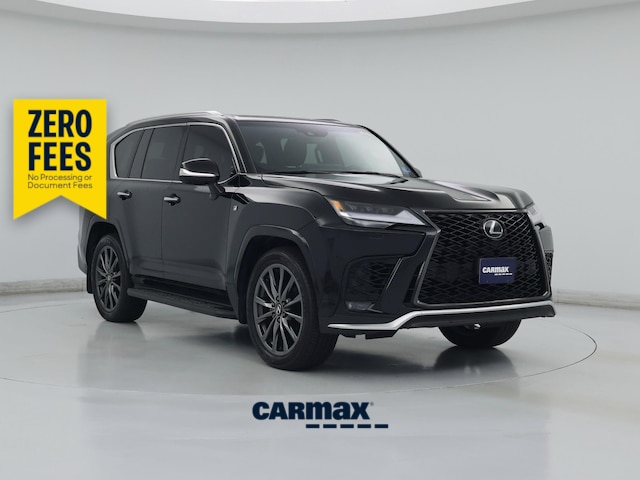 Black 2024 Lexus LX 600 F Sport Handling AWD SUV / Crossover All-Wheel Drive Automatic