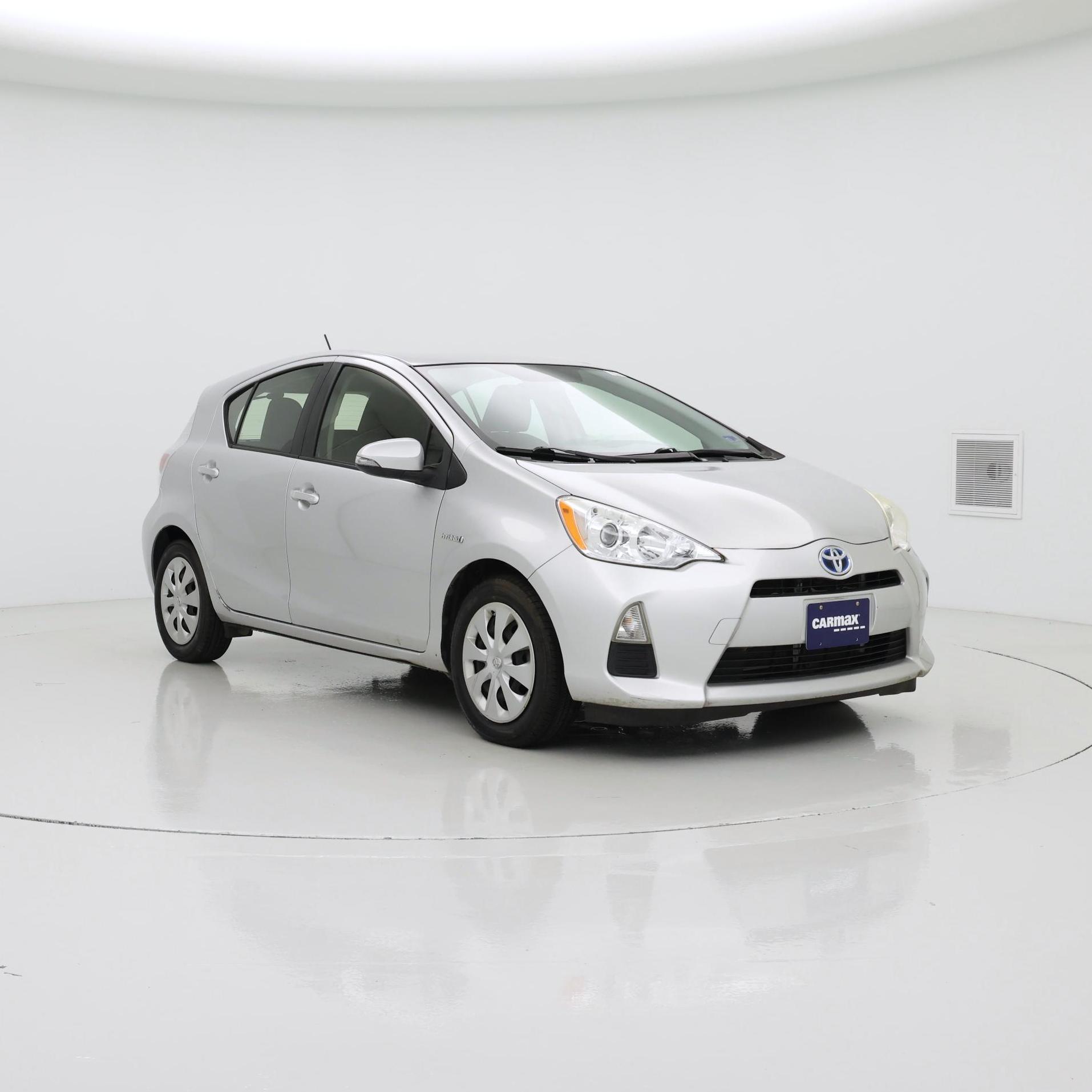 Silver 2014 Toyota Prius c Three Hatchback Front-Wheel Drive Automatic