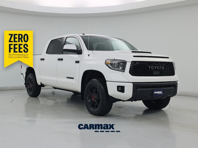 White 2019 Toyota Tundra Pickup Truck Four-Wheel Drive Automatic