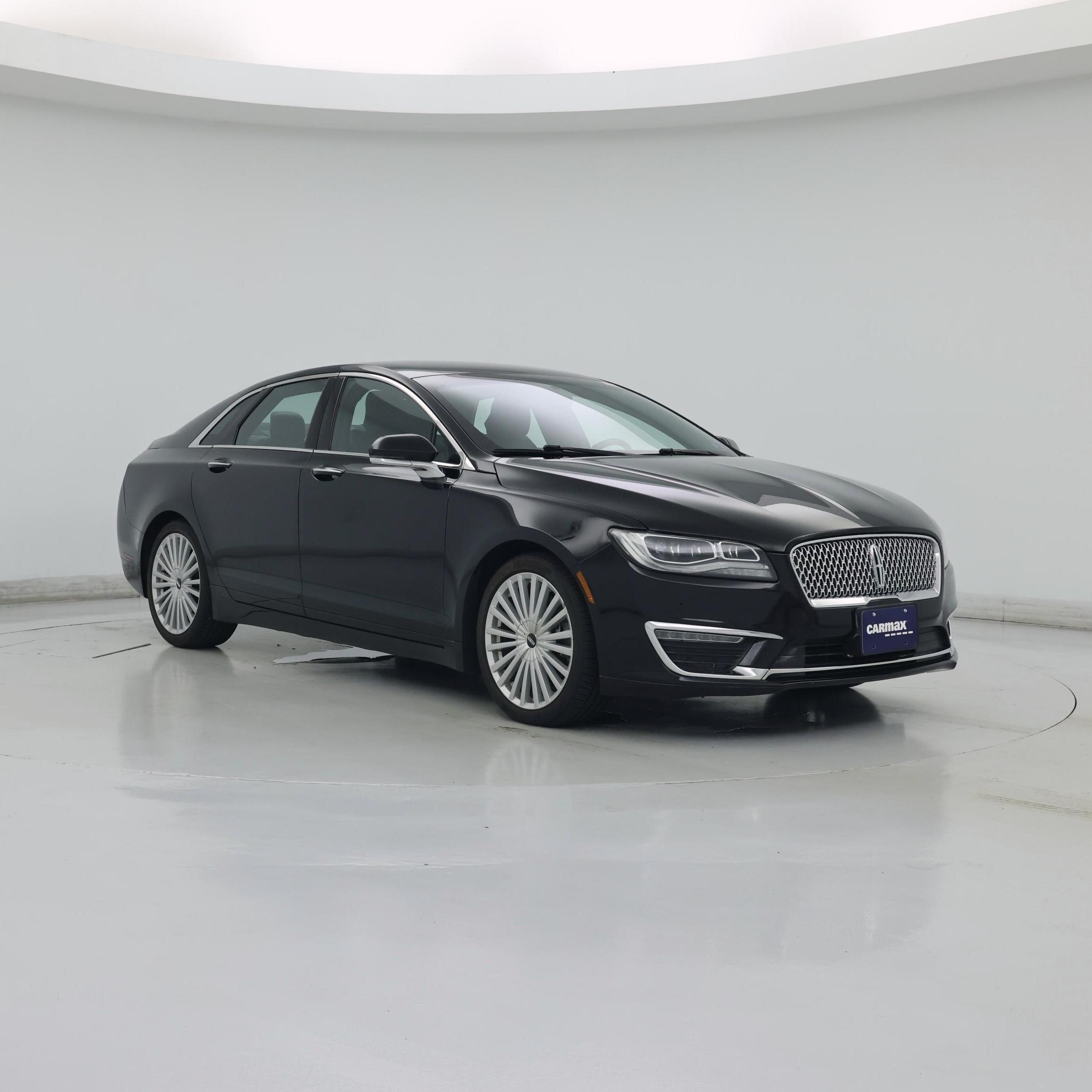 Black 2017 Lincoln MKZ Sedan Front-Wheel Drive Automatic
