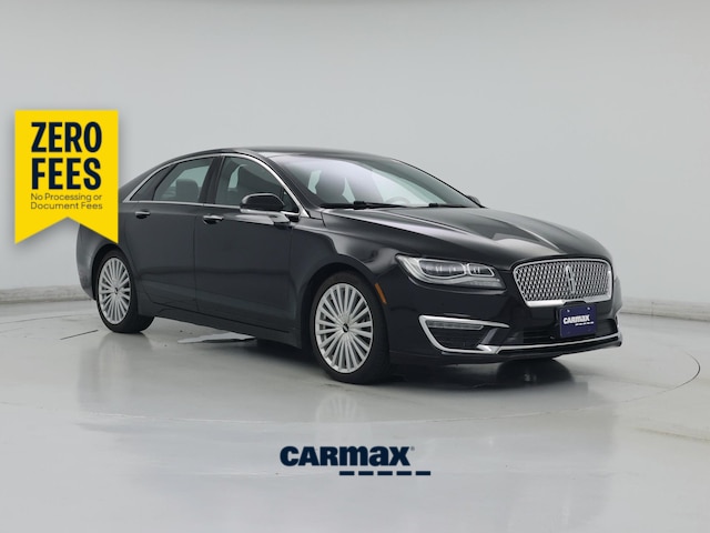 Black 2017 Lincoln MKZ Sedan Front-Wheel Drive Automatic