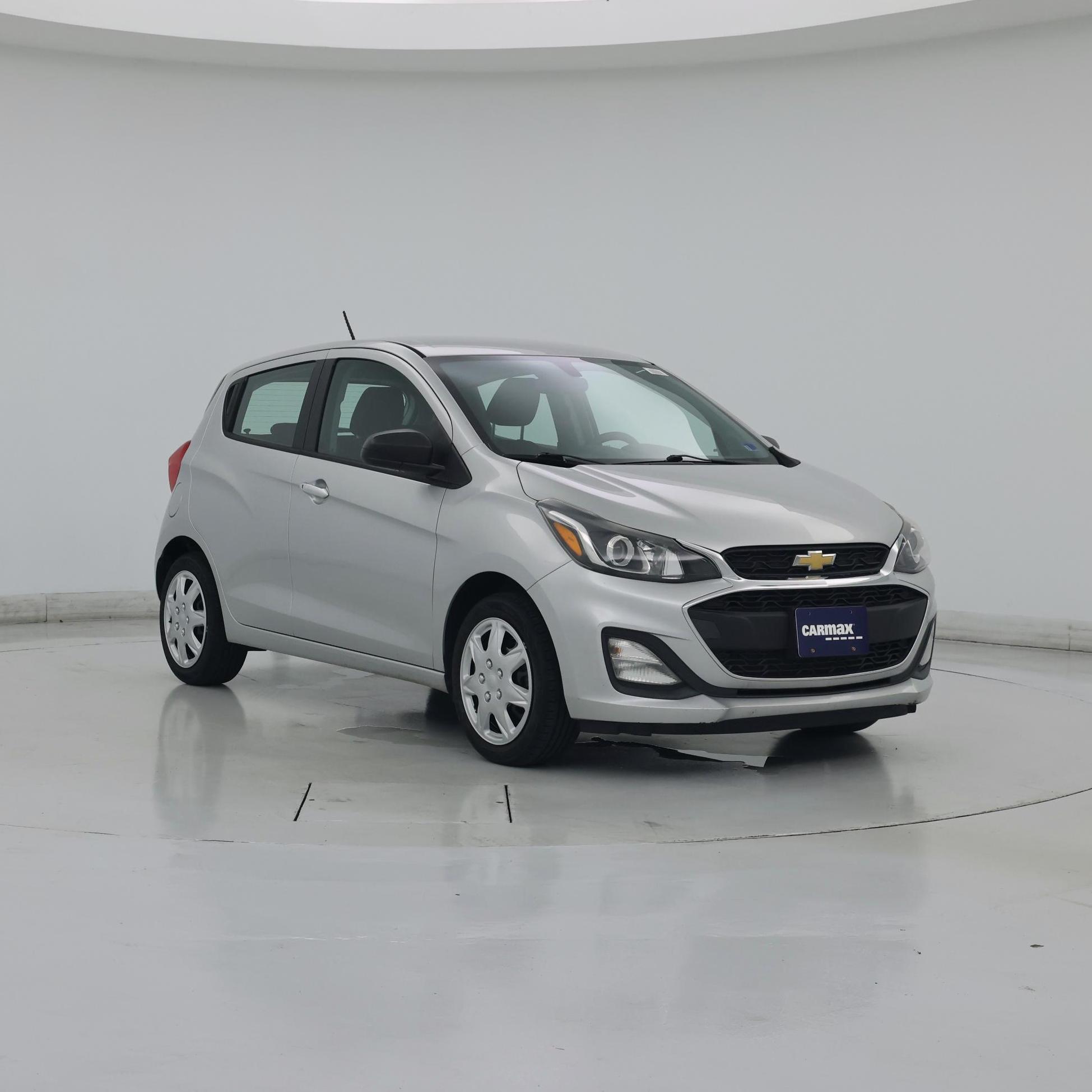Silver 2019 Chevrolet Spark Hatchback Front-Wheel Drive Automatic