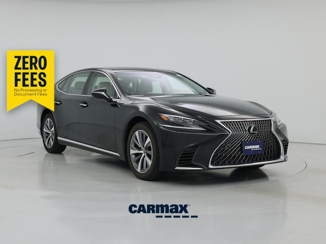 Black 2020 Lexus LS Sedan All-Wheel Drive Automatic