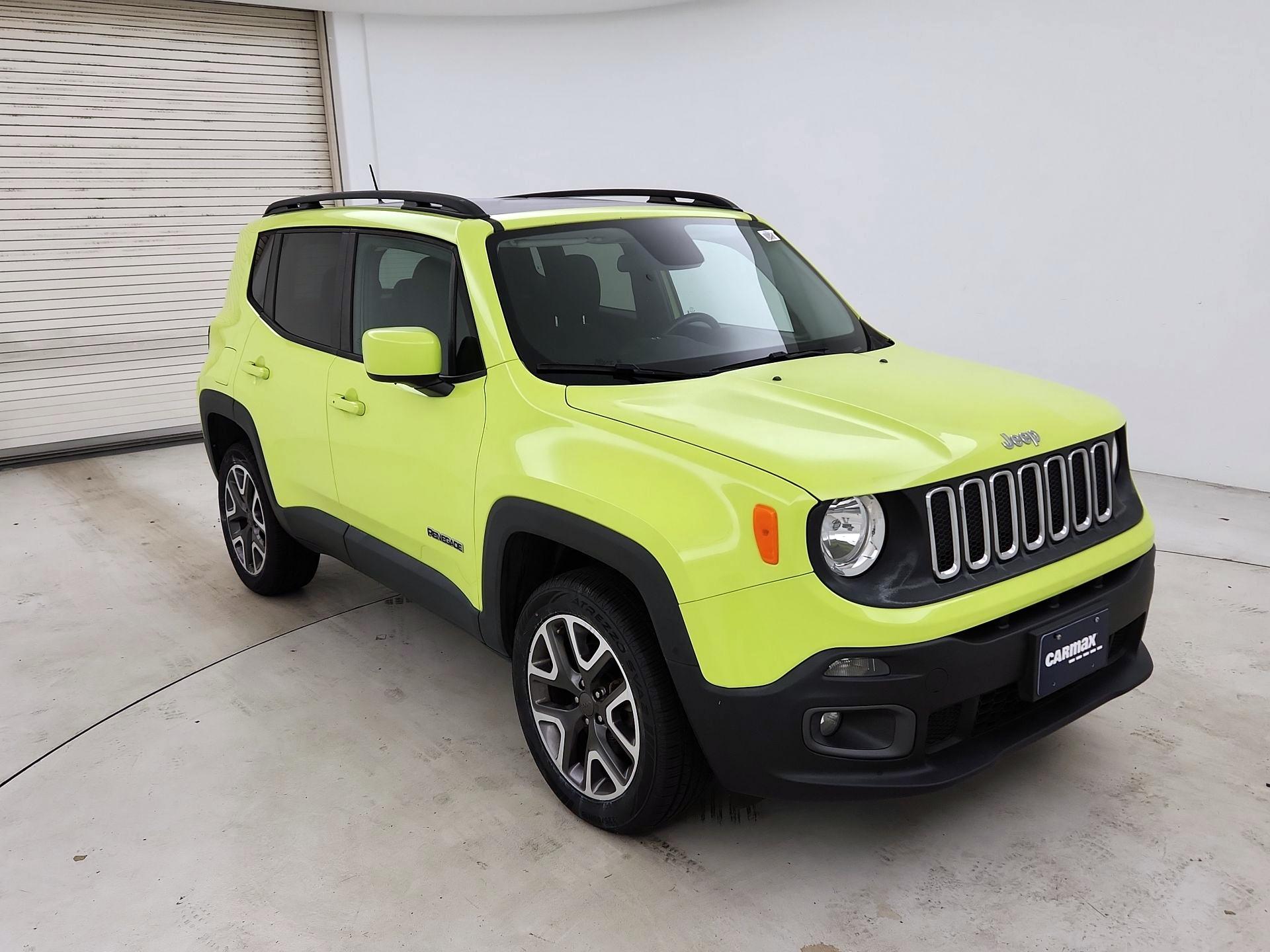 Used Green Jeep Renegade near me for sale