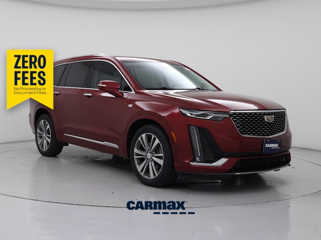 Red 2020 Cadillac XT6 SUV / Crossover Front-Wheel Drive Automatic