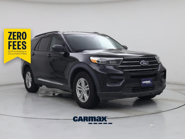 Black 2021 Ford Explorer SUV / Crossover Rear-Wheel Drive Automatic