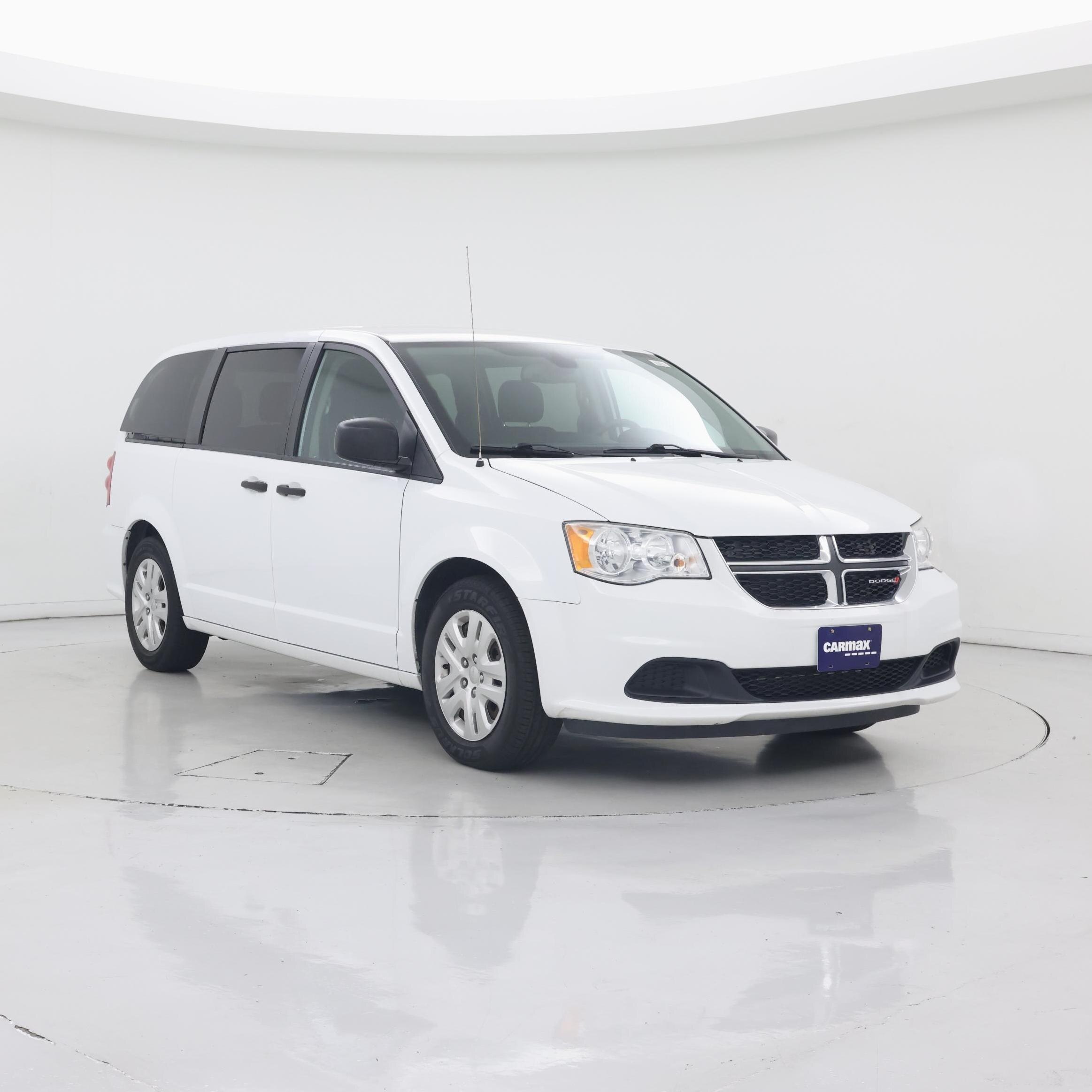 White 2019 Dodge Grand Caravan Minivan Front-Wheel Drive Automatic