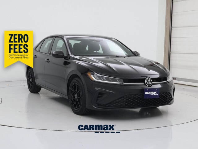 Black 2025 Volkswagen Jetta Sport FWD Sedan Front-Wheel Drive Automatic