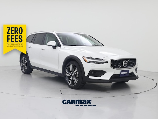 White 2025 Volvo V60 Cross Country B5 Plus AWD Wagon All-Wheel Drive Automatic