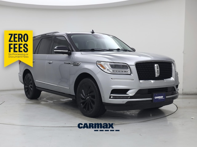 Silver 2021 Lincoln Navigator SUV / Crossover Four-Wheel Drive Automatic